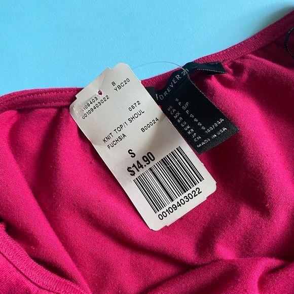 pink crop top - Picture 6 of 6